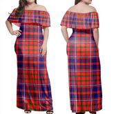 Clan Clan Cameron Of Lochiel Modern Tartan Hawaii Dress FI86 Clan Cameron Tartan Hawaii Dress